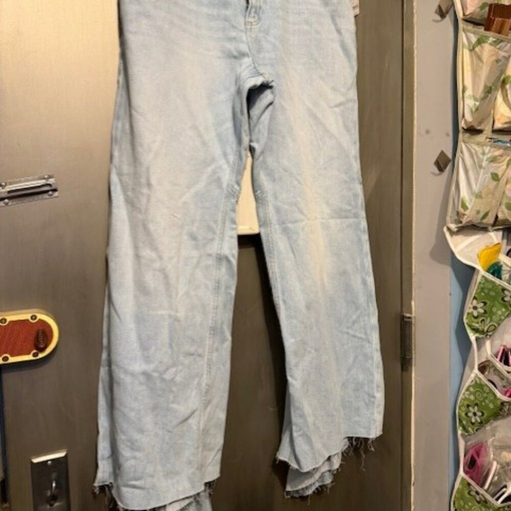 Boho We The Free Live Wire Flare / Bell Bottom Jeans - 31S - Picture 9 of 16